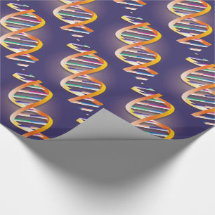 DNA Spotlight Medizinische Wissenschaft Geschenkpapier