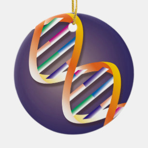 DNA Spotlight Medizinische Wissenschaft Keramik Ornament