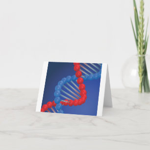 DNA Strand Note Cards Karte