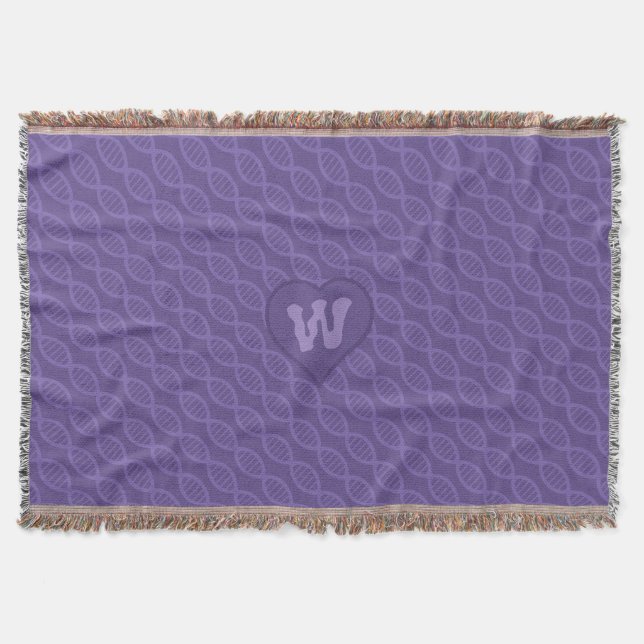 DNA Stripes Throw Blanket Decke (Vorderseite)
