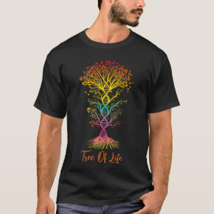 DNA Tree of Life Genetics Spiritueller Familienbau T-Shirt