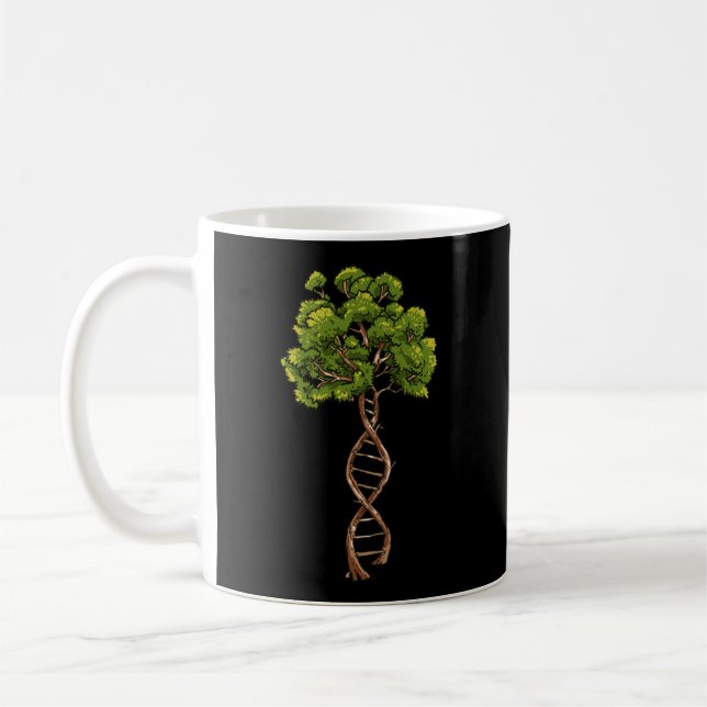 DNA Tree of Life Science Genetics Biology Environm Kaffeetasse (Links)
