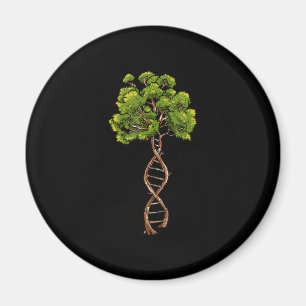 DNA Tree of Life Science Genetics Biology Environm Magnet
