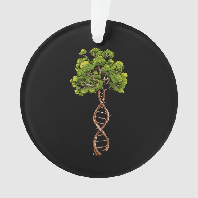 Dna Tree Of Life Science Genetics Biology Environm Ornament (Vorderseite)