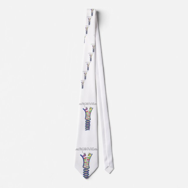 DNA-Trennung - Krawatte (Vorderseite)