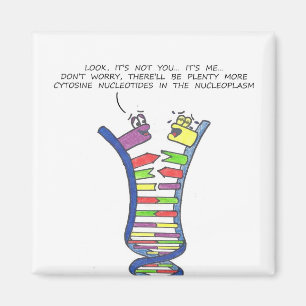 DNA-Trennung - Kühlschrankmagnet Magnet