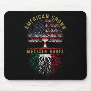 Dna USA-Flagge Amerikanische mexikanische Flagge M Mousepad