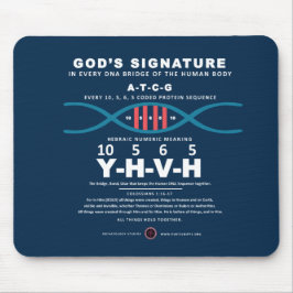 DNA-YHVH-Code Mousepad