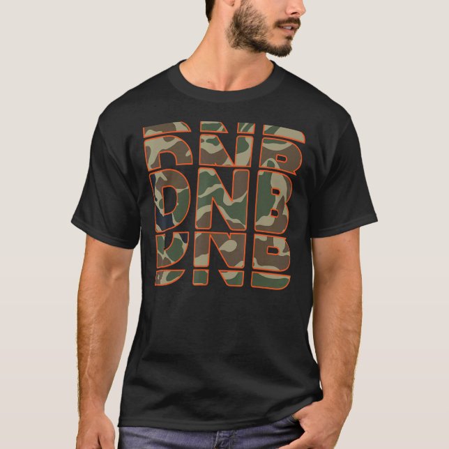 DNB Drumandbass Junglist T-Shirt (Vorderseite)