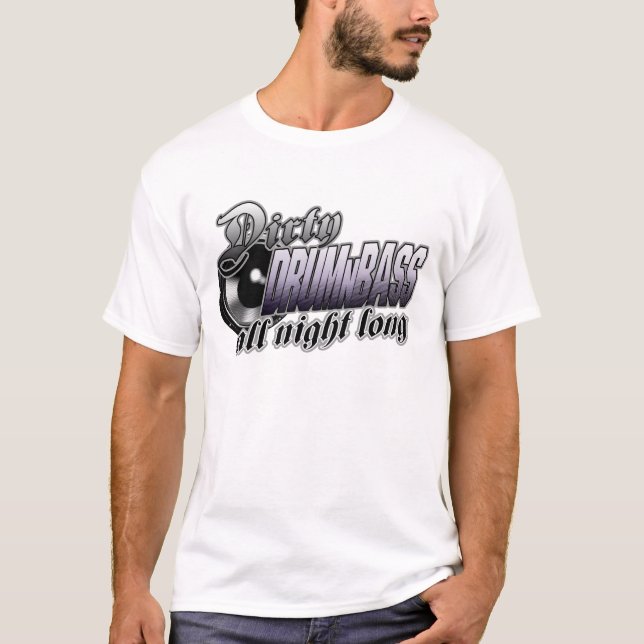 DnB DRUMnBASS T - Shirt (Vorderseite)