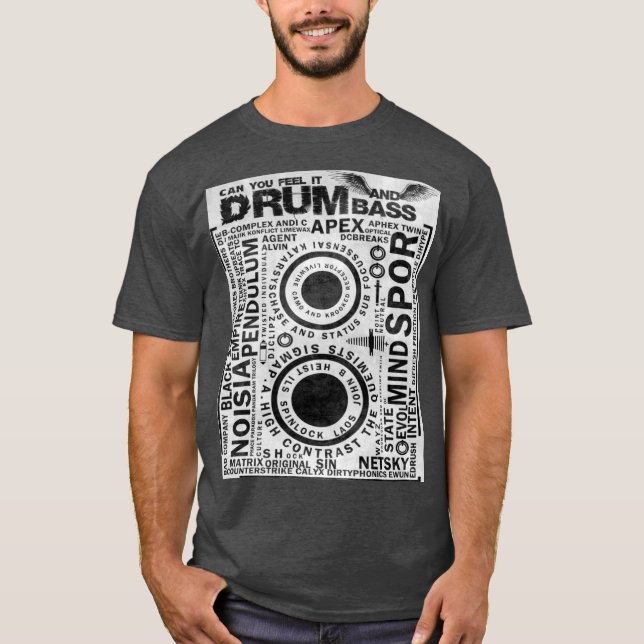 DnB-Kassette T-Shirt (Vorderseite)