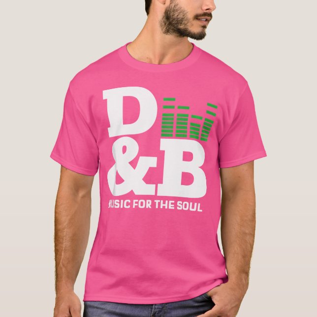 Dnb Music Liquid Dubstep Drum and Bass T-Shirt (Vorderseite)