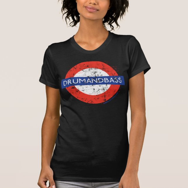 DnB Untergrund (Bedrängnis) T-Shirt (Vorderseite)