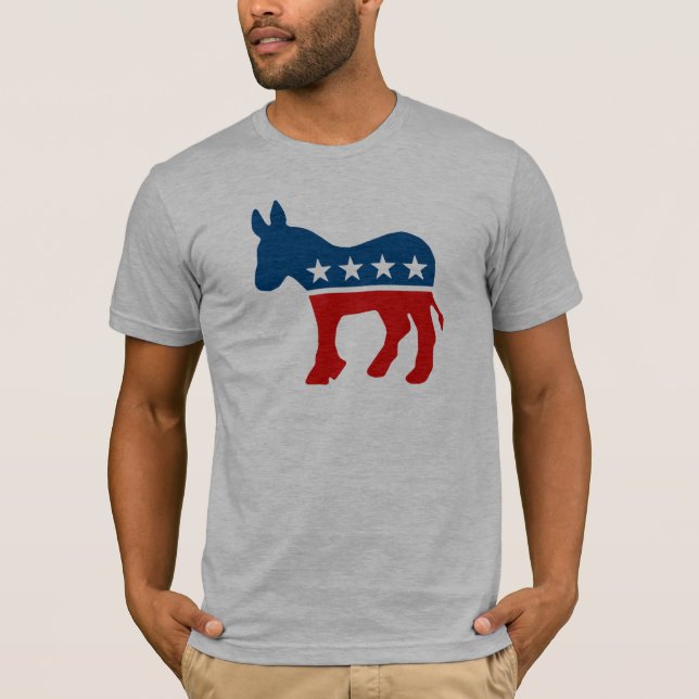 DNC - DEMOKRAT - ESEL T-Shirt (Vorderseite)