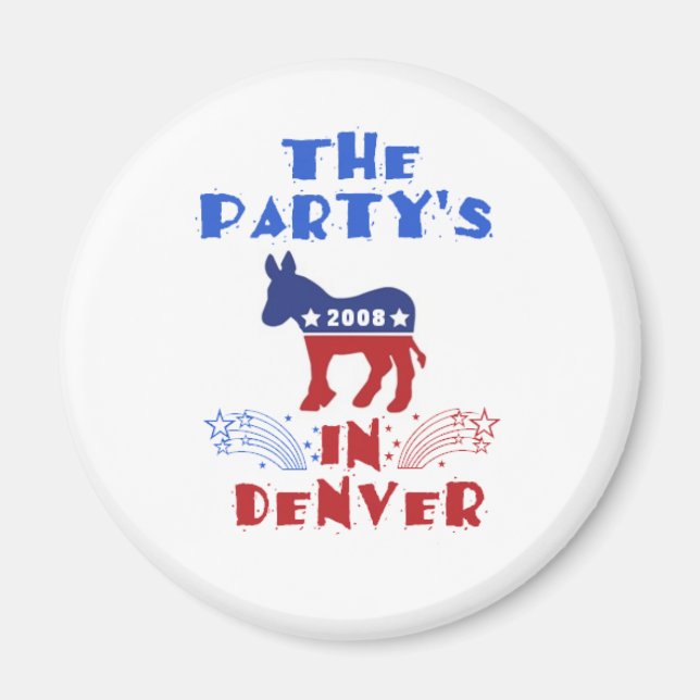 DNC Denver Magnet (Vorne)