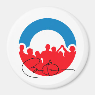 DNC-ÜBEREINKOMMEN MIT OBAMA AUTOGRAPH.png Magnet