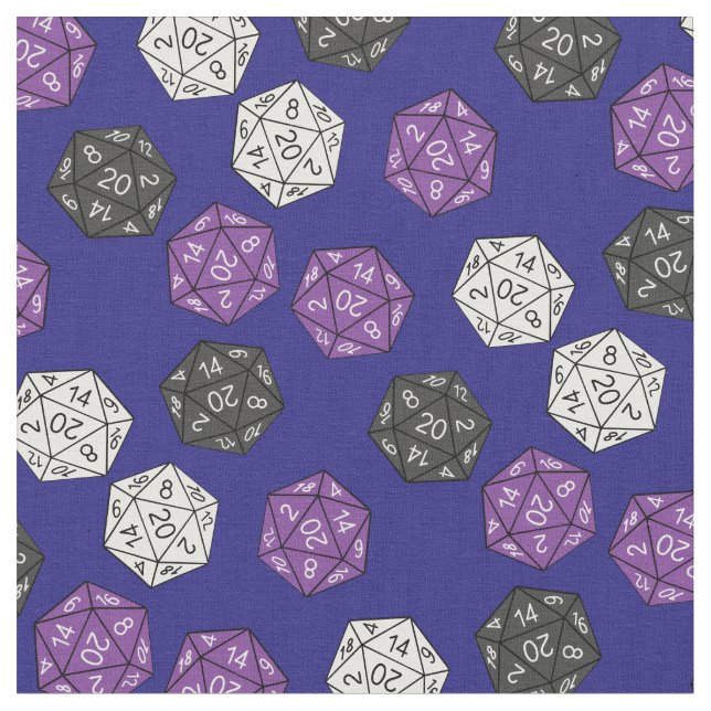 DND 20 Drachen für Sided Dice Game Dungeons Stoff (Nahaufnahme)