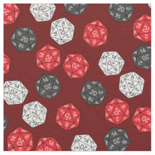 DND 20 Drachen für Sided Dice Game Dungeons Stoff