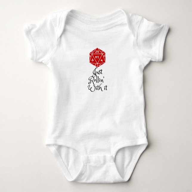 DnD Baby Onsie Strampler (Vorderseite)