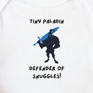 DnD Baby - Tiny Paladin Defender of Snuggles Baby Strampler