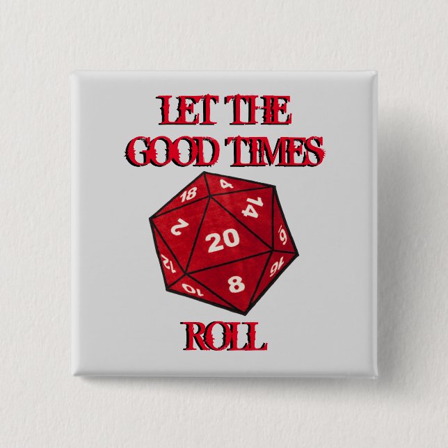 DnD Dice Button (Vorderseite)