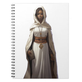 DnD Female Cleric Notizblock