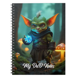 DnD Notebook Niedlich Goblin Notizblock