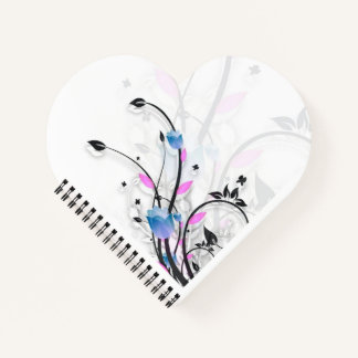 DNH Spiral Heart Notebook Notizbuch