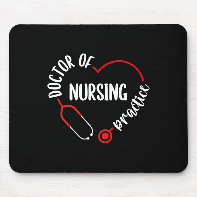 Dnp Appreciation np Stethoscope Dnp Nurse Essenti Mousepad (Vorne)