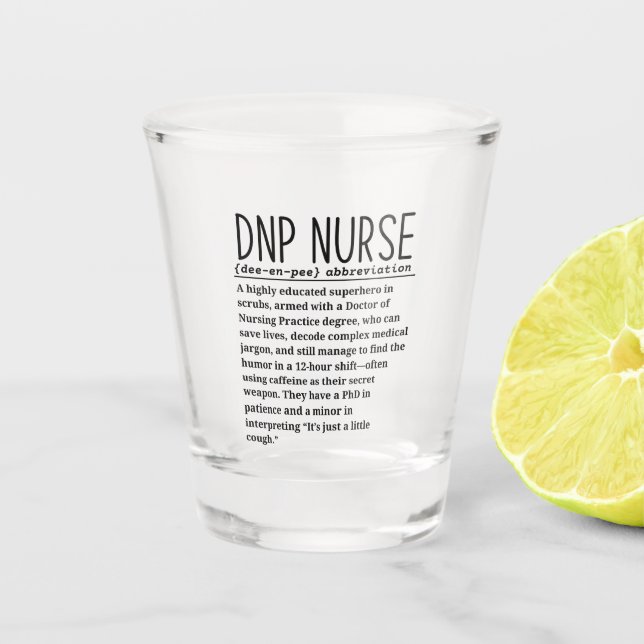 Dnp Schnapsglas (Vorderseite)