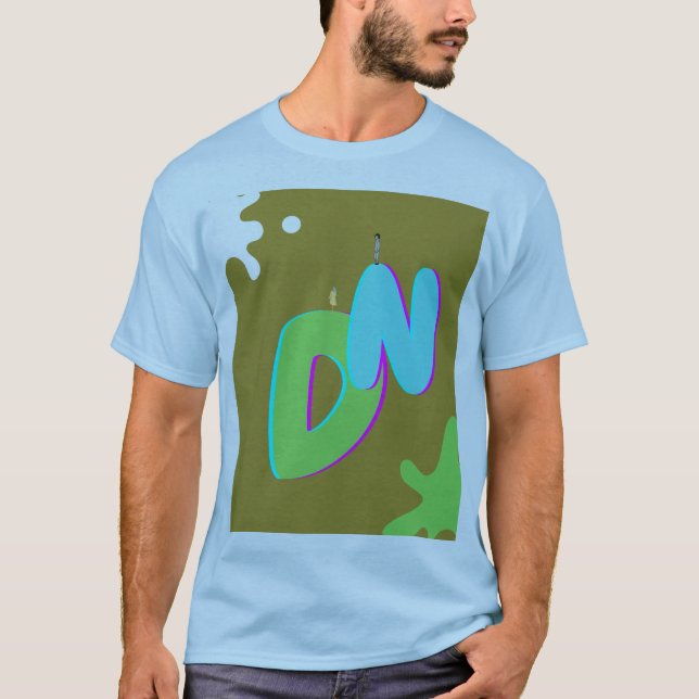 DNPrints Logo-T-Shirt - Nur für Männer: 2XL T-Shirt (Vorderseite)