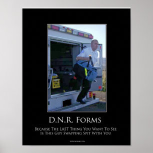 DNR Motivierend Poster