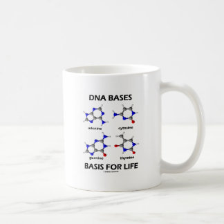 DNS basiert Basis für das Leben (Chemie-Moleküle) Tasse
