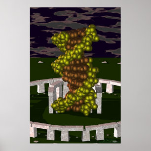 DNS bei Stonehenge Poster
