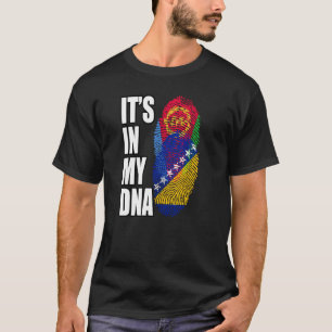 DNS-Flag für bosnische und eritreische DNA T-Shirt