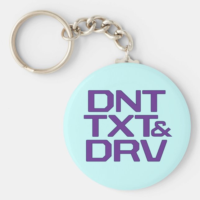 DNT TXT & DRV SCHLÜSSELANHÄNGER (Vorne)