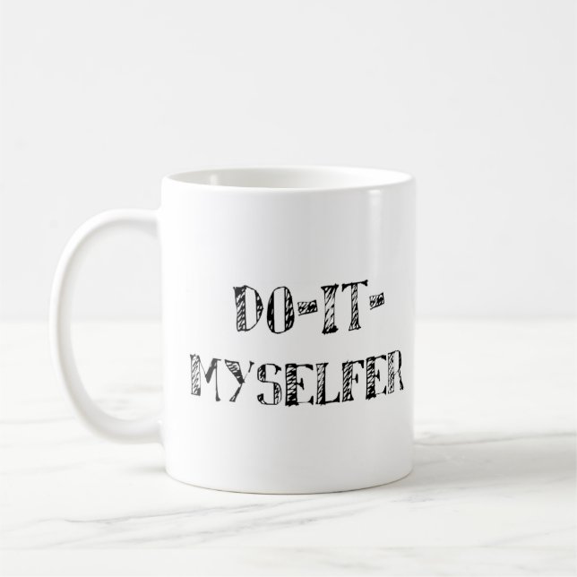 do-it-myselfer kaffeetasse (Links)