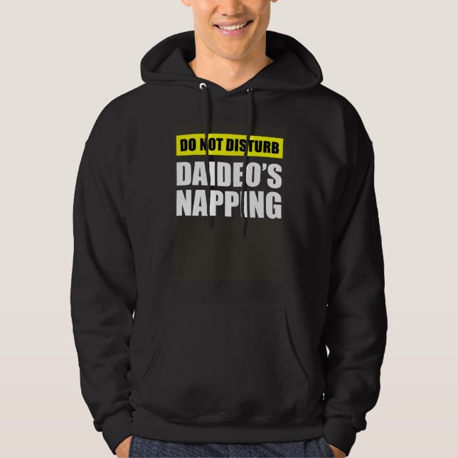 Do Not Disturb Daideo s Napping Hoodie (Vorderseite)
