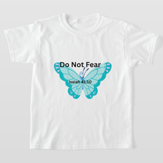 Do Not Fear Kids Shirt Isaiah 41:10 | Christianity (Ablage )