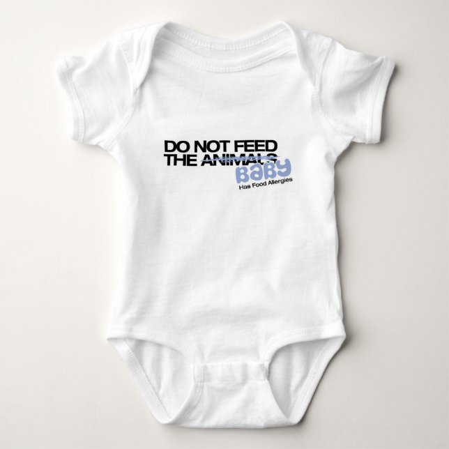 do_not_feed baby strampler (Vorderseite)