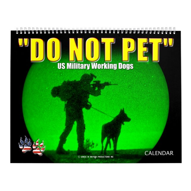 "DO NOT PET" - Kalender der militärischen Arbeitsl (Titelbild)
