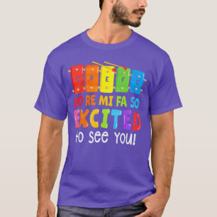 Do Re Mi Fa So Ecitedo Sie Mädchen vintage T-Shirt