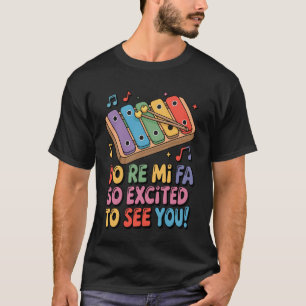 Do Re Mi FA So Freue mich darauf, dich lustiger Le T-Shirt