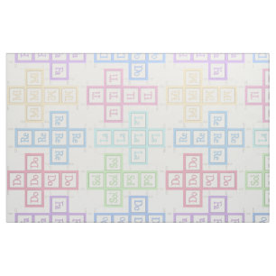 "Do Re Mi" Musical Baby Blocks 4" Nähmuster Stoff