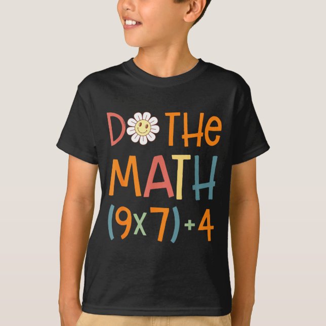 Do The Math 67 Meme Funny Six Seven Math Teacher S T-Shirt (Vorderseite)