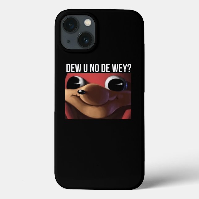 Do U No De Wey Ugandan Knuckles Spicy Funny Meme  Case-Mate iPhone Hülle (Rückseite)