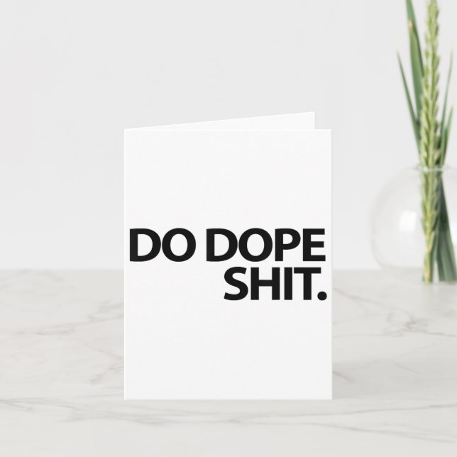 Do Weightlifting Motivational Gym Asrational  Karte (Vorderseite)