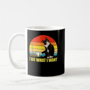Do-What I Woll Tuxedo-Cat Kaffeetasse Gewitzter Ta