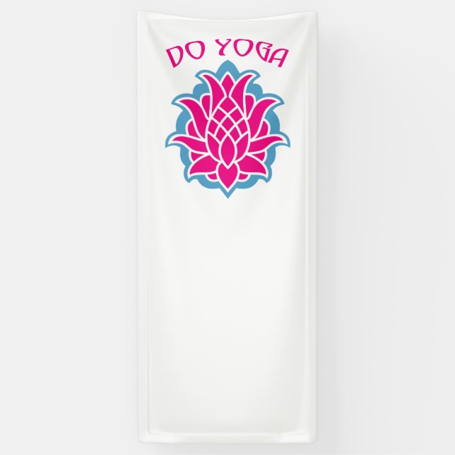 Do Yoga Banner (Vertikal)