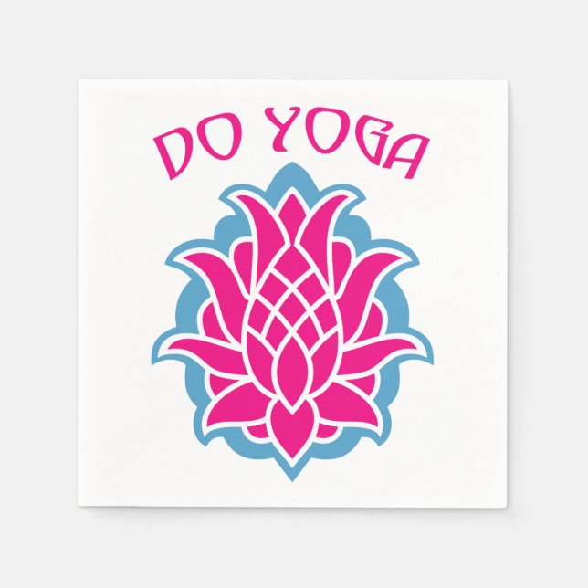 Do Yoga Serviette (Vorderseite)